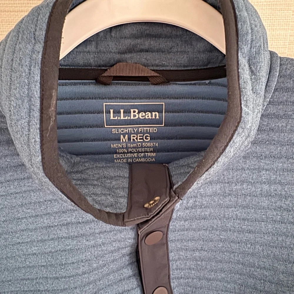 L.L. Bean Men's Airlight Knit Pullover - M